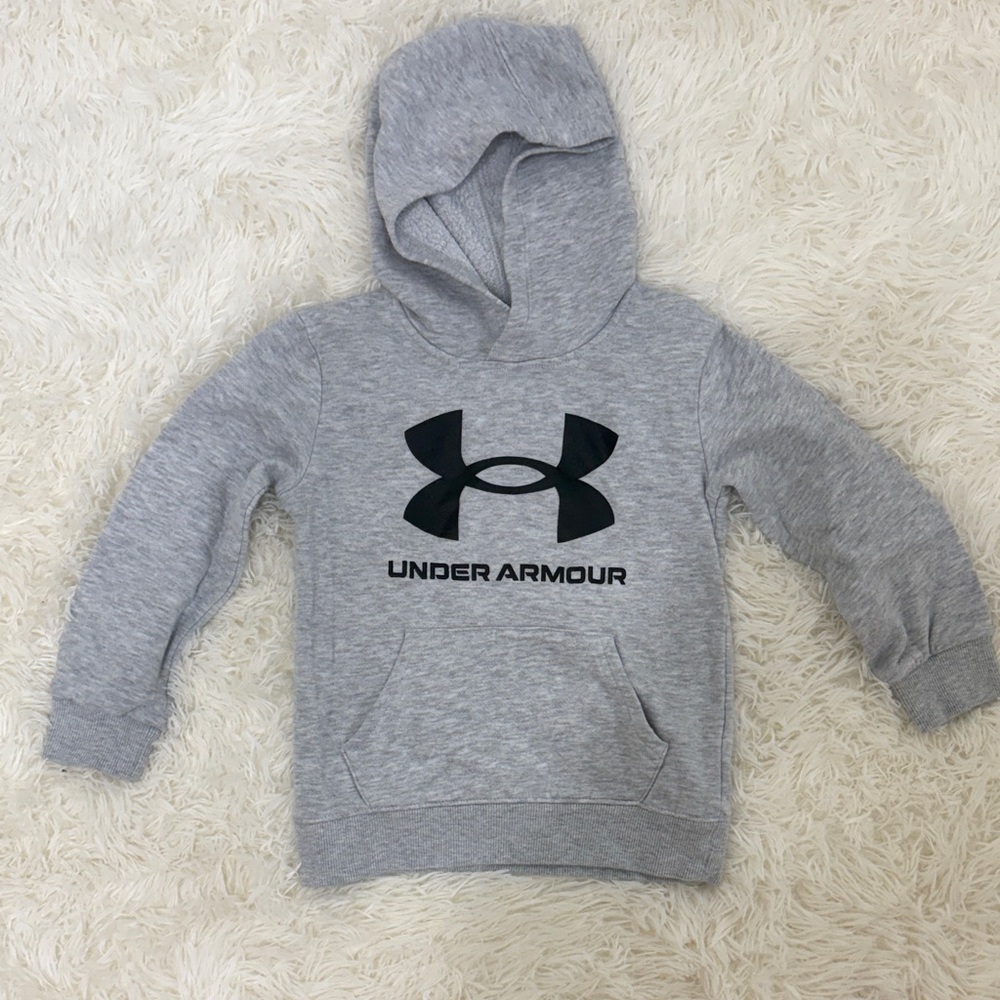 Under Armour Kids Light Gray Hoodie
